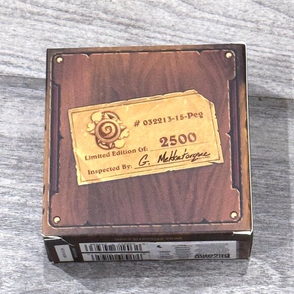 Blizzard Hearthstone Rainbow Card Back Pin Blizzcon Exclusive *Rare* - Picture 2 of 2